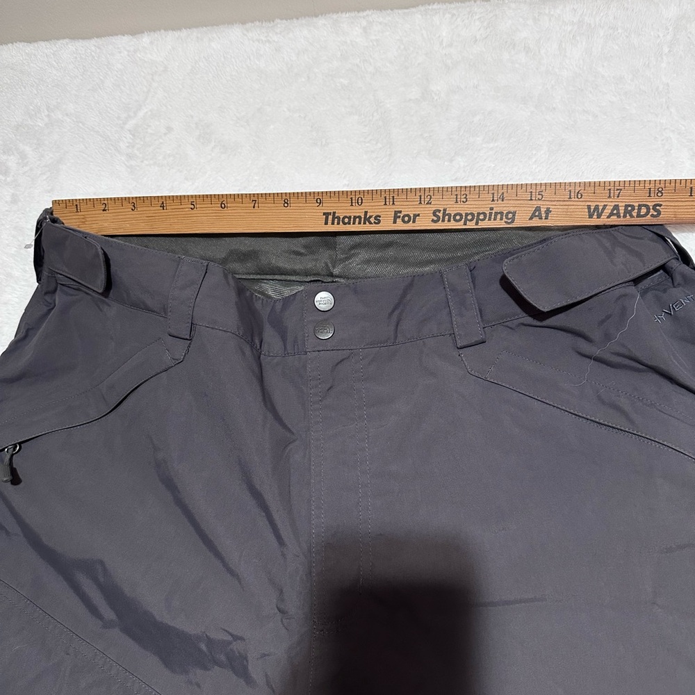 North Face HyVent Men’s XXL Gray Ski Snowboard Pants Waterproof - Picture 4 of 9